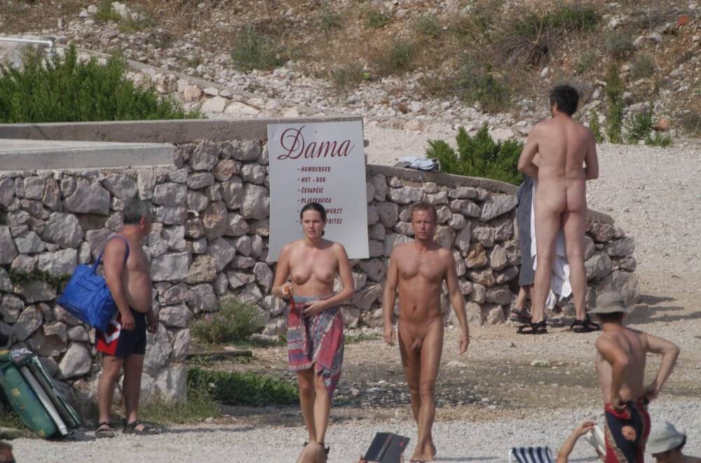 Baska Rock-Wall Path pics - Many consider a free body and nudism to be central to their lives