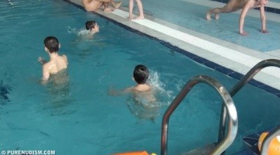 Poolside activities 1 Full HD - The underlying principle of nudism and naturism is the value of harmony and balance