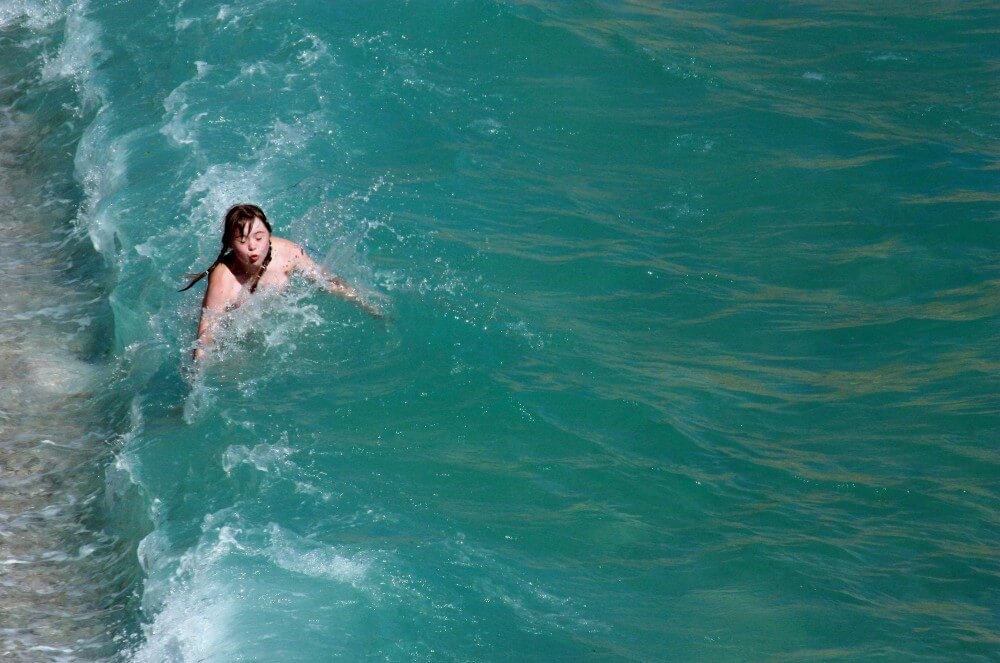 Naturist Cold Water Entry pics - A Base for Naturist Recreation