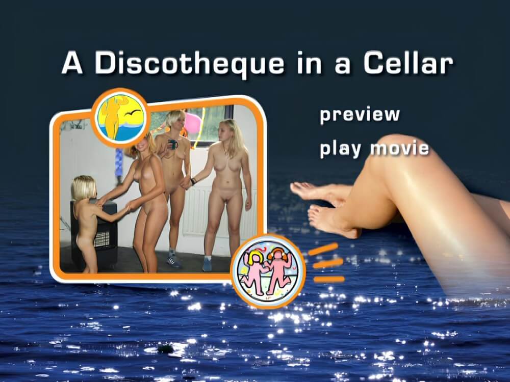 Naturist Freedom: A discotheque in a cellar - Naturists value harmony with nature and a simple way of life