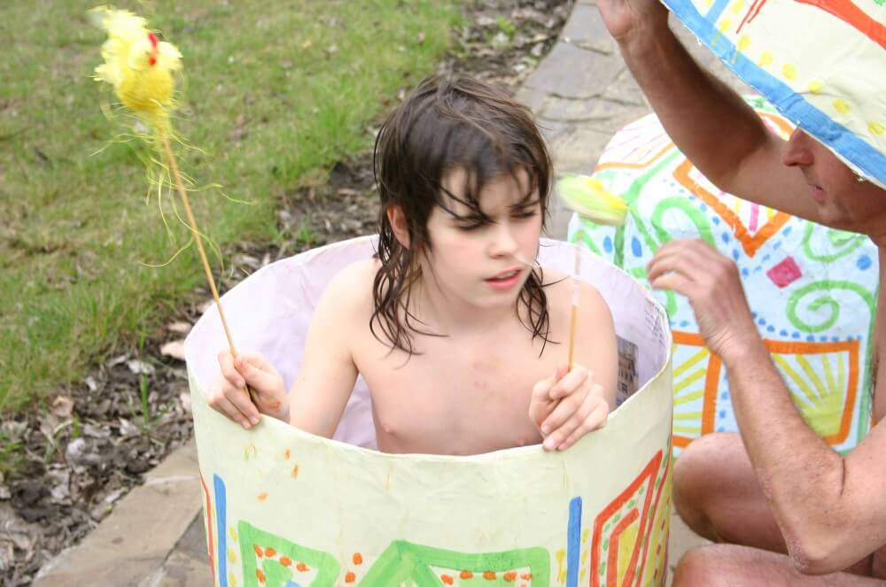 Easter 2X Eggs Outdoors photos - Nudity is perceived as a natural expression of life