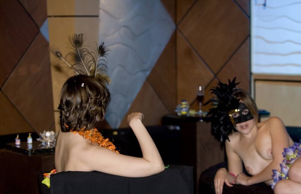 Masquerade Lounging photos - Living together in nature is a hallmark of nudists