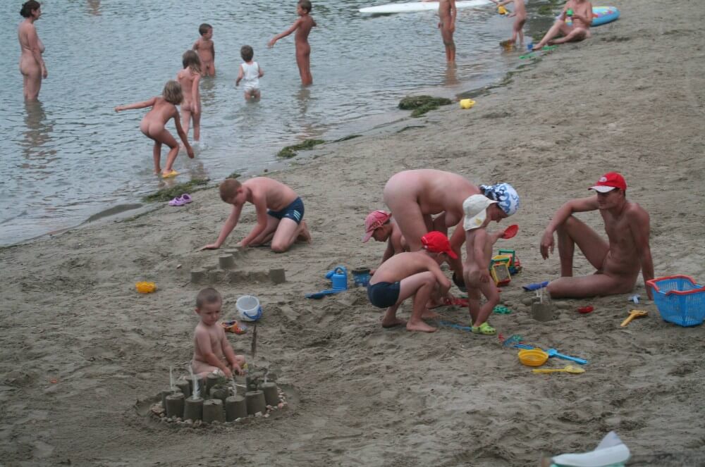 Nude Mom Nurture Series photos - Where nudism is commonplace