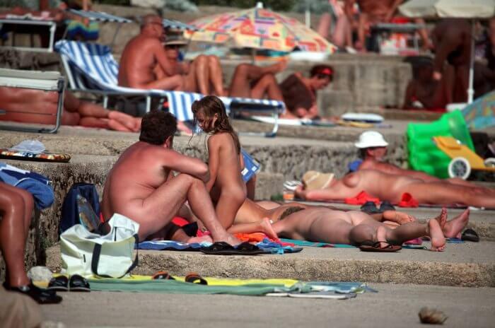 Passing Through Shores photo - Nudism is often equated with naturism