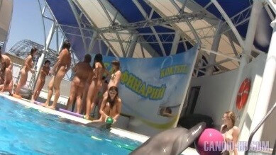 Amazing Dolphin Encounter HD video - Naturists are open to the world and the environment