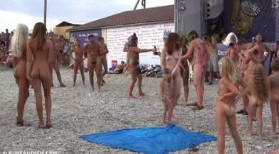 Cool Day At The Beach Full HD video - The sacred nature of the nude human form among naturists