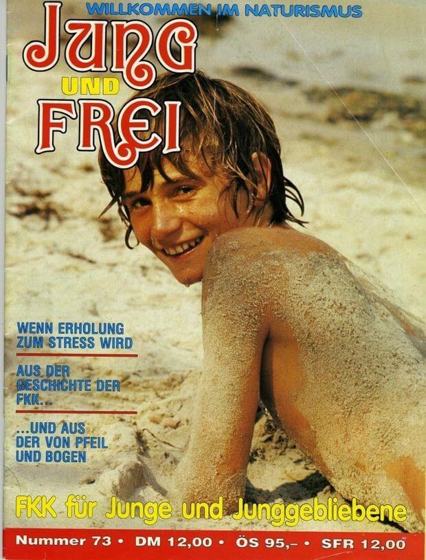 Jung und Frei Nr 73 - A nudist values the connection with nature and the human body