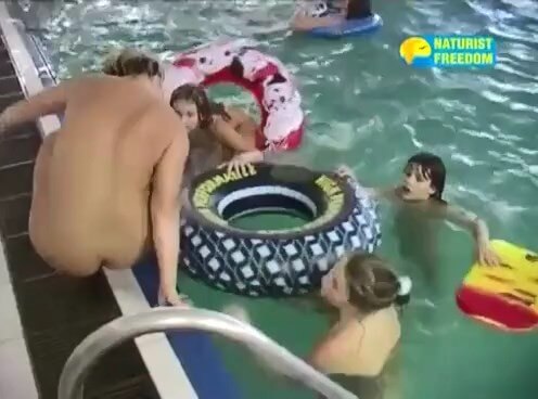 Naturist Freedom Full Pool - Nudism is based on human nature