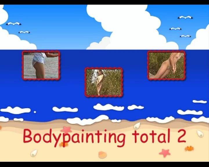 Naturistin: Bodypainting Total 2 - Living in harmony and tranquility is the goal of naturists