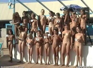 Junior Miss Pageant France video 2 - Nudity is a part of life without shame