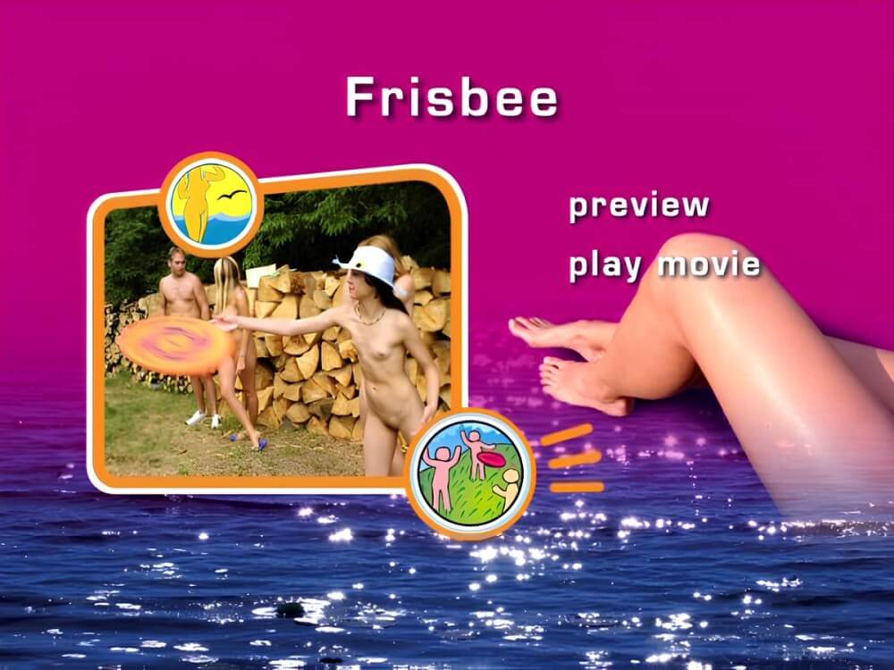 Naturist Freedom - Frisbee DVD - A resort for nature lovers