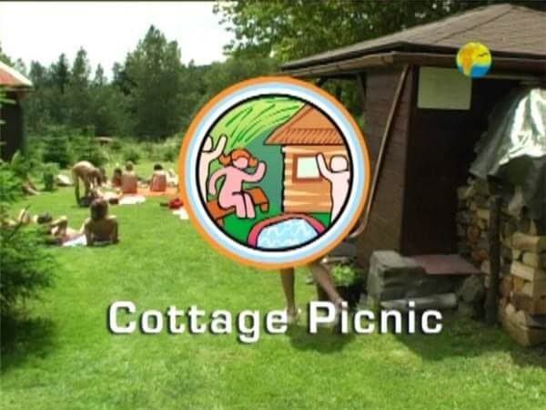 Naturist Freedom: Cottage Picnic DVD - Seeks harmony with the rhythms of nature and the environment through nudity