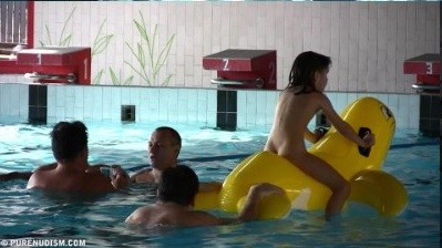 Floating On Our Rafts 1 - Nudity is perceived as part of natural existence and the beauty of life