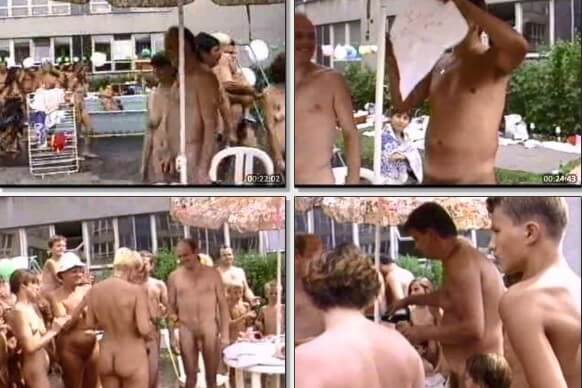 Family album - Spiritual and physical harmony are essential in nudist culture