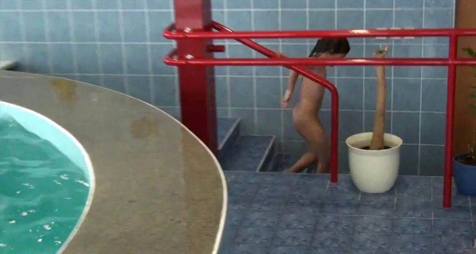 Indoor Swim Exercise - Nudism promotes respect for the environment