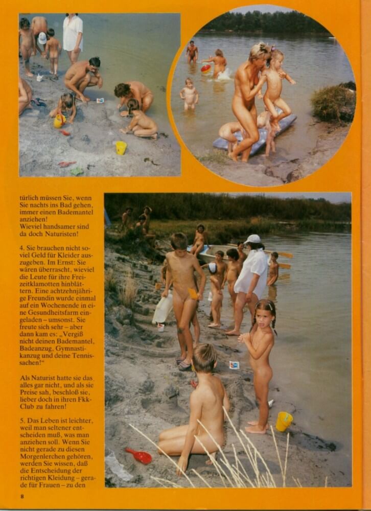 Jung und Frei Nr 39 - Values trust and friendliness among naked people