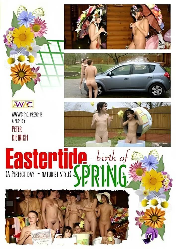 AWWC, Enature - Eastertide Birth Of Spring video - Benefits of naturist recreation and harmony with nature