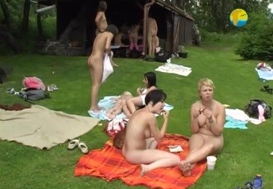 Naturist Freedom: Cottage Picnic - This movement helps people understand that the naked body is not an object for judgment or condemnation