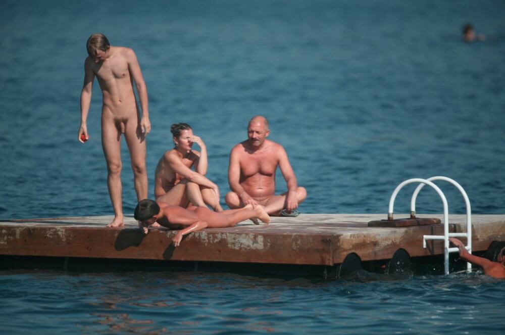Naturist Family Water Slab pics - Naturism teaches you to accept yourself and others
