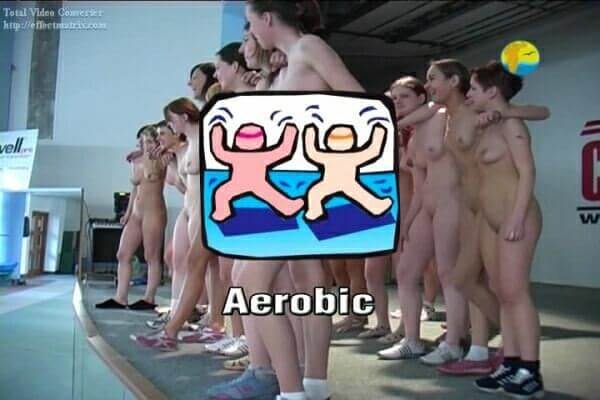 Naturist Freedom: Aerobic - Nudity helps you understand yourself and respect others