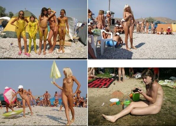 Beautiful Princesses On The Sea photos - Nudism and natural harmony