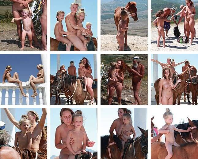 Naturism photo gallery # 65 - Interaction with nature through naturism and nudism
