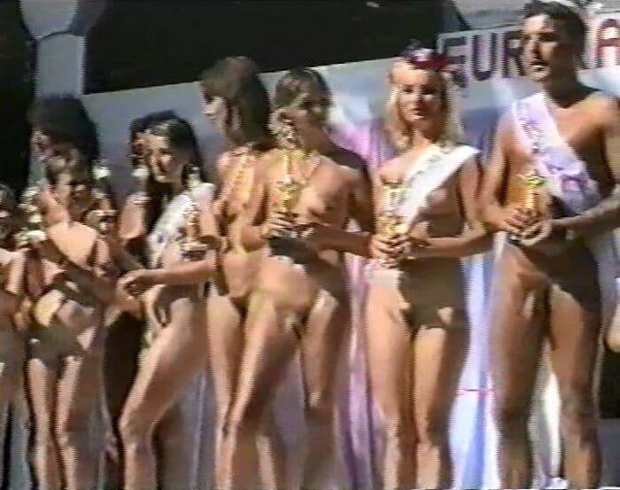 Miss Eureka 1988 video - In nude recreation, harmony with nature and inner balance are important
