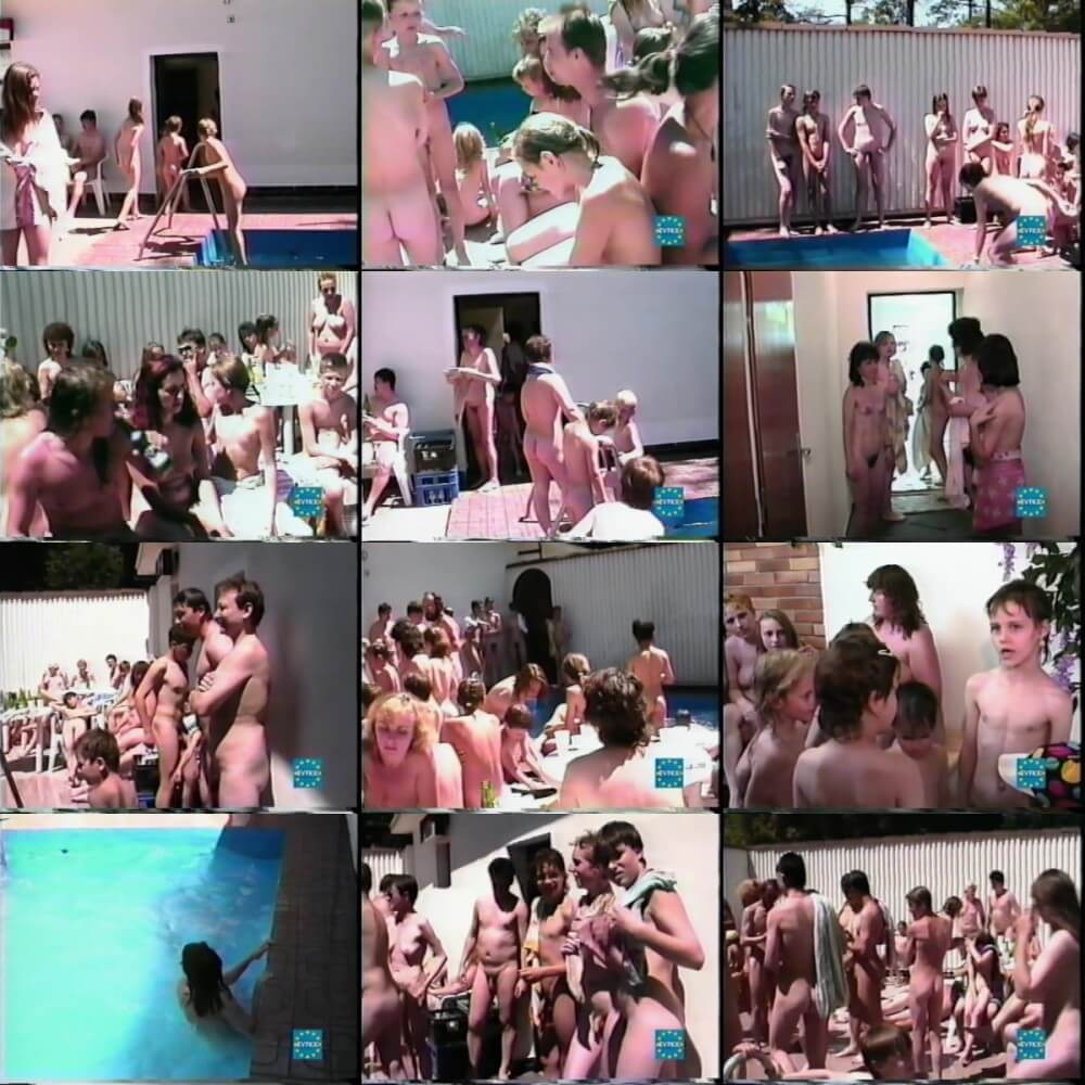 EVFKK - Naked in the Cabana - Getting rid of clothes