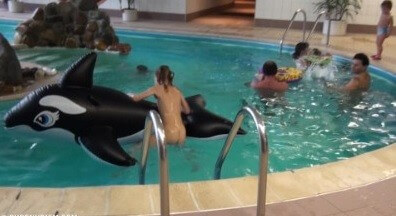 Indoor dolphin ride Full HD - The foundations of naturist philosophy
