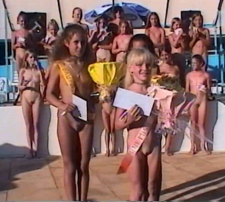 Poolside Pageant Classics Full HD video - The naked body is an expression of beauty