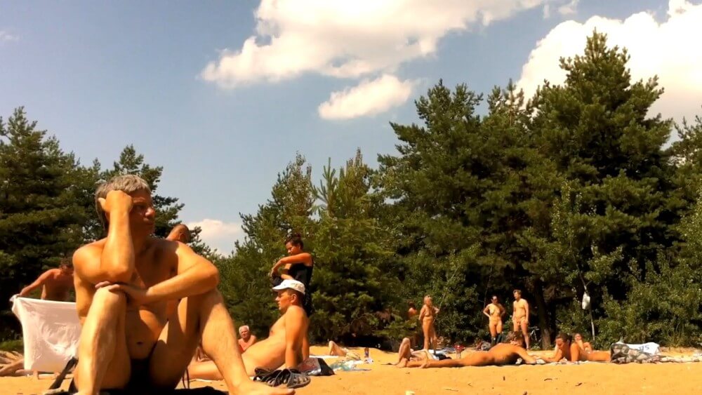 Nudist camping in the forest video HD - Naturism teaches respect for the natural world and for others