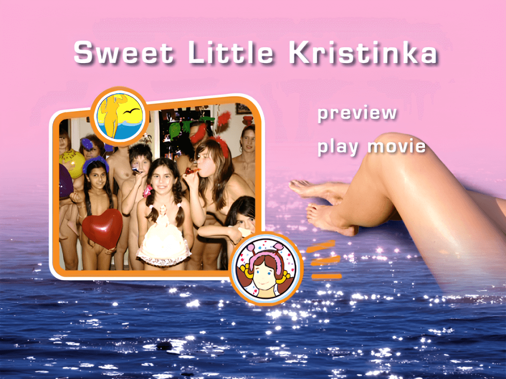 Naturist Freedom: Sweet Little Kristinka  DVD - Loyal Followers of the Movement